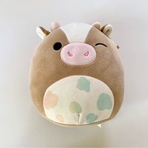 Squishmallows Griella The Cow Brown Plush Toy